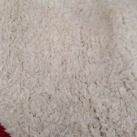 Cable-knit button up sweater with sherpa hood - Picture 5 of 5